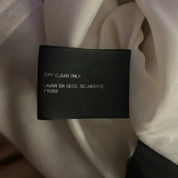 a.n.a Cream Double Breasted Coat - Picture 6 of 6